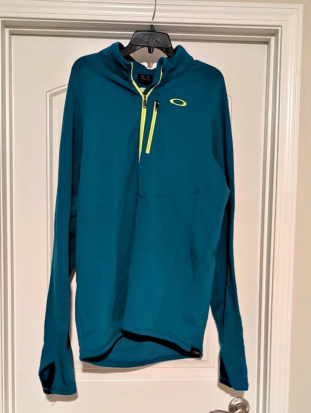 Oakley Men's Half-Zip Pullover in Blue Size XXL Like New
